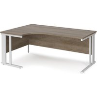 Click to view product details and reviews for Maestro 25 Left Hand Ergonomic Desk 1800mm Wide White Cable Managed Leg Frame Nebraska Oak Top. Click to view product details and reviews for Maestro 25 Left Hand Ergonomic Desk 1800mm Wide White Cable Managed Leg Frame Nebraska Oak Top.