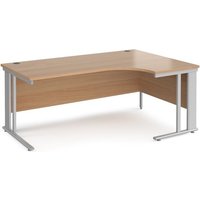 Click to view product details and reviews for Office Desk Right Hand Corner Desk 1800mm Beech Top With Silver Frame 1200mm Depth Maestro 25 Mcm18ersb. Click to view product details and reviews for Office Desk Right Hand Corner Desk 1800mm Beech Top With Silver Frame 1200mm Depth Maestro 25 Mcm18ersb.