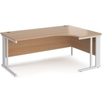 Click to view product details and reviews for Office Desk Right Hand Corner Desk 1800mm Beech Top With White Frame 1200mm Depth Maestro 25 Mcm18erwhb. Click to view product details and reviews for Office Desk Right Hand Corner Desk 1800mm Beech Top With White Frame 1200mm Depth Maestro 25 Mcm18erwhb.
