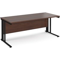 Click to view product details and reviews for Office Desk 1800mm Rectangular Desk With Cable Managed Leg Walnut Tops With Black Frames Maestro 25. Click to view product details and reviews for Office Desk 1800mm Rectangular Desk With Cable Managed Leg Walnut Tops With Black Frames Maestro 25.