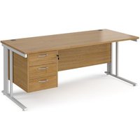 Click to view product details and reviews for Office Desk Rectangular Desk 1800mm With Pedestal Oak Top With White Frame 800mm Depth Maestro 25 Mcm18p3who. Click to view product details and reviews for Office Desk Rectangular Desk 1800mm With Pedestal Oak Top With White Frame 800mm Depth Maestro 25 Mcm18p3who.