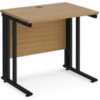 Click to view product details and reviews for Maestro 25 Straight Desk 800mm X 600mm Black Cable Managed Leg Frame Oak Top. Click to view product details and reviews for Maestro 25 Straight Desk 800mm X 600mm Black Cable Managed Leg Frame Oak Top.