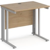 Click to view product details and reviews for Maestro 25 Straight Desk 800mm X 600mm Silver Cable Managed Leg Frame Kendal Oak Top. Click to view product details and reviews for Maestro 25 Straight Desk 800mm X 600mm Silver Cable Managed Leg Frame Kendal Oak Top.