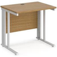 Click to view product details and reviews for Maestro 25 Straight Desk 800mm X 600mm White Cable Managed Leg Frame Oak Top. Click to view product details and reviews for Maestro 25 Straight Desk 800mm X 600mm White Cable Managed Leg Frame Oak Top.