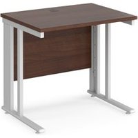 Click to view product details and reviews for Maestro 25 Straight Desk 800mm X 600mm White Cable Managed Leg Frame Walnut Top. Click to view product details and reviews for Maestro 25 Straight Desk 800mm X 600mm White Cable Managed Leg Frame Walnut Top.