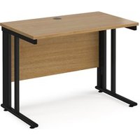 Click to view product details and reviews for Office Desk 1000mm Rectangular Desk With Cable Managed Leg Oak Tops With Black Frames 600mm Depth Maestro 25. Click to view product details and reviews for Office Desk 1000mm Rectangular Desk With Cable Managed Leg Oak Tops With Black Frames 600mm Depth Maestro 25.