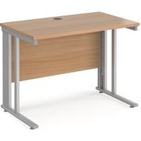 Click to view product details and reviews for Office Desk 1000mm Rectangular Desk With Cable Managed Leg Beech Tops With Silver Frames 600mm Depth Maestro 25. Click to view product details and reviews for Office Desk 1000mm Rectangular Desk With Cable Managed Leg Beech Tops With Silver Frames 600mm Depth Maestro 25.