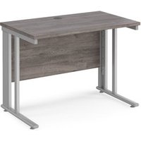 Click to view product details and reviews for Maestro 25 Straight Desk 1000mm X 600mm Silver Cable Managed Leg Frame Grey Oak Top. Click to view product details and reviews for Maestro 25 Straight Desk 1000mm X 600mm Silver Cable Managed Leg Frame Grey Oak Top.