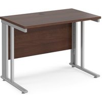 Click to view product details and reviews for Office Desk 1000mm Rectangular Desk With Cable Managed Leg Walnut Tops With Silver Frames 600mm Depth Maestro 25. Click to view product details and reviews for Office Desk 1000mm Rectangular Desk With Cable Managed Leg Walnut Tops With Silver Frames 600mm Depth Maestro 25.