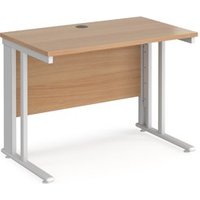 Click to view product details and reviews for Office Desk 1000mm Rectangular Desk With Cable Managed Leg Beech Tops With White Frames 600mm Depth Maestro 25. Click to view product details and reviews for Office Desk 1000mm Rectangular Desk With Cable Managed Leg Beech Tops With White Frames 600mm Depth Maestro 25.