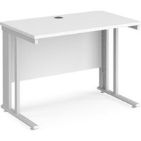 Click to view product details and reviews for Office Desk 1000mm Rectangular Desk With Cable Managed Leg White Tops With White Frames 600mm Depth Maestro 25. Click to view product details and reviews for Office Desk 1000mm Rectangular Desk With Cable Managed Leg White Tops With White Frames 600mm Depth Maestro 25.