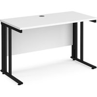 Click to view product details and reviews for Office Desk 1200mm Rectangular Desk With Cable Managed Leg White Tops With Black Frames 600mm Depth Maestro 25. Click to view product details and reviews for Office Desk 1200mm Rectangular Desk With Cable Managed Leg White Tops With Black Frames 600mm Depth Maestro 25.