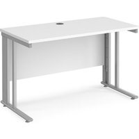 Click to view product details and reviews for Office Desk 1200mm Rectangular Desk With Cable Managed Leg White Tops With Silver Frames 600mm Depth Maestro 25. Click to view product details and reviews for Office Desk 1200mm Rectangular Desk With Cable Managed Leg White Tops With Silver Frames 600mm Depth Maestro 25.