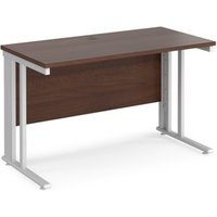 Click to view product details and reviews for Office Desk 1200mm Rectangular Desk With Cable Managed Leg Walnut Tops With White Frames 600mm Depth Maestro 25. Click to view product details and reviews for Office Desk 1200mm Rectangular Desk With Cable Managed Leg Walnut Tops With White Frames 600mm Depth Maestro 25.