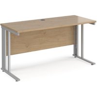 Click to view product details and reviews for Maestro 25 Straight Desk 1400mm X 600mm Silver Cable Managed Leg Frame Kendal Oak Top. Click to view product details and reviews for Maestro 25 Straight Desk 1400mm X 600mm Silver Cable Managed Leg Frame Kendal Oak Top.