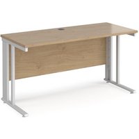 Click to view product details and reviews for Maestro 25 Straight Desk 1400mm X 600mm White Cable Managed Leg Frame Kendal Oak Top. Click to view product details and reviews for Maestro 25 Straight Desk 1400mm X 600mm White Cable Managed Leg Frame Kendal Oak Top.