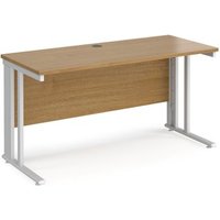 Click to view product details and reviews for Office Desk 1400mm Rectangular Desk With Cable Managed Leg Oak Tops With White Frames 600mm Depth Maestro 25. Click to view product details and reviews for Office Desk 1400mm Rectangular Desk With Cable Managed Leg Oak Tops With White Frames 600mm Depth Maestro 25.