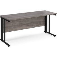 Click to view product details and reviews for Maestro 25 Straight Desk 1600mm X 600mm Black Cable Managed Leg Frame Grey Oak Top. Click to view product details and reviews for Maestro 25 Straight Desk 1600mm X 600mm Black Cable Managed Leg Frame Grey Oak Top.