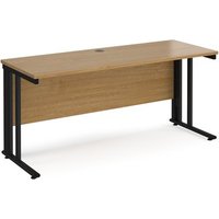 Click to view product details and reviews for Office Desk 1600mm Rectangular Desk With Cable Managed Leg Oak Tops With Black Frames 600mm Depth Maestro 25. Click to view product details and reviews for Office Desk 1600mm Rectangular Desk With Cable Managed Leg Oak Tops With Black Frames 600mm Depth Maestro 25.
