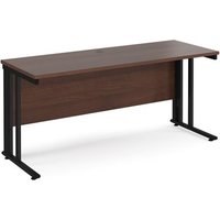 Click to view product details and reviews for Office Desk 1600mm Rectangular Desk With Cable Managed Leg Walnut Tops With Black Frames 600mm Depth Maestro 25. Click to view product details and reviews for Office Desk 1600mm Rectangular Desk With Cable Managed Leg Walnut Tops With Black Frames 600mm Depth Maestro 25.