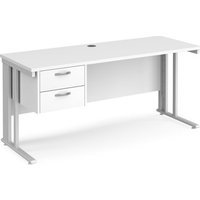 Click to view product details and reviews for Office Desk Rectangular Desk 1600mm With Pedestal White Top With White Frame 600mm Depth Maestro 25 Mcm616p2whwh. Click to view product details and reviews for Office Desk Rectangular Desk 1600mm With Pedestal White Top With White Frame 600mm Depth Maestro 25 Mcm616p2whwh.