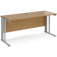 Click to view product details and reviews for Office Desk 1600mm Rectangular Desk With Cable Managed Leg Oak Tops With Silver Frames 600mm Depth Maestro 25. Click to view product details and reviews for Office Desk 1600mm Rectangular Desk With Cable Managed Leg Oak Tops With Silver Frames 600mm Depth Maestro 25.