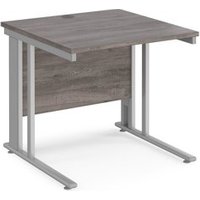 Click to view product details and reviews for Maestro 25 Straight Desk 800mm X 800mm Silver Cable Managed Leg Frame Grey Oak Top. Click to view product details and reviews for Maestro 25 Straight Desk 800mm X 800mm Silver Cable Managed Leg Frame Grey Oak Top.