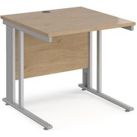 Click to view product details and reviews for Maestro 25 Straight Desk 800mm X 800mm Silver Cable Managed Leg Frame Kendal Top. Click to view product details and reviews for Maestro 25 Straight Desk 800mm X 800mm Silver Cable Managed Leg Frame Kendal Top.