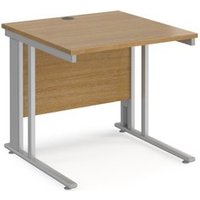 Click to view product details and reviews for Office Desk 800mm Rectangular Desk With Cable Managed Leg Oak Tops With Silver Frames 800mm Depth Maestro 25. Click to view product details and reviews for Office Desk 800mm Rectangular Desk With Cable Managed Leg Oak Tops With Silver Frames 800mm Depth Maestro 25.