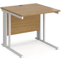 Click to view product details and reviews for Office Desk 800mm Rectangular Desk With Cable Managed Leg Oak Tops With White Frames 800mm Depth Maestro 25. Click to view product details and reviews for Office Desk 800mm Rectangular Desk With Cable Managed Leg Oak Tops With White Frames 800mm Depth Maestro 25.