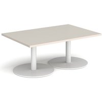 Click to view product details and reviews for Monza Rectangular Coffee Table With Flat Round White Bases 1200mm X 800mm Light Grey. Click to view product details and reviews for Monza Rectangular Coffee Table With Flat Round White Bases 1200mm X 800mm Light Grey.