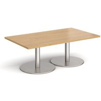 Click to view product details and reviews for Monza Rectangular Coffee Table With Flat Round Brushed Steel Bases 1400mm X 800mm Oak. Click to view product details and reviews for Monza Rectangular Coffee Table With Flat Round Brushed Steel Bases 1400mm X 800mm Oak.
