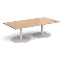 Click to view product details and reviews for Monza Rectangular Coffee Table With Flat Round White Bases 1600mm X 800mm Beech. Click to view product details and reviews for Monza Rectangular Coffee Table With Flat Round White Bases 1600mm X 800mm Beech.