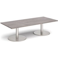 Click to view product details and reviews for Monza Rectangular Coffee Table With Flat Round Brushed Steel Bases 1800mm X 800mm Grey Oak. Click to view product details and reviews for Monza Rectangular Coffee Table With Flat Round Brushed Steel Bases 1800mm X 800mm Grey Oak.
