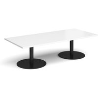 Click to view product details and reviews for Monza Rectangular Coffee Table With Flat Round Black Bases 1800mm X 800mm White. Click to view product details and reviews for Monza Rectangular Coffee Table With Flat Round Black Bases 1800mm X 800mm White.