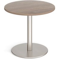 Click to view product details and reviews for Monza Circular Dining Table With Flat Round Brushed Steel Base 800mm Barcelona Walnut. Click to view product details and reviews for Monza Circular Dining Table With Flat Round Brushed Steel Base 800mm Barcelona Walnut.