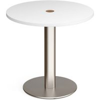 Click to view product details and reviews for Monza Circular Dining Table 800mm With Central Circular Cutout 80mm White. Click to view product details and reviews for Monza Circular Dining Table 800mm With Central Circular Cutout 80mm White.