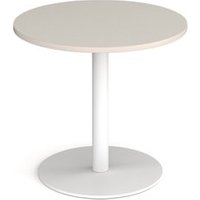 Click to view product details and reviews for Monza Circular Dining Table With Flat Round White Base 800mm Light Grey. Click to view product details and reviews for Monza Circular Dining Table With Flat Round White Base 800mm Light Grey.