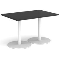Click to view product details and reviews for Monza Rectangular Dining Table With Flat Round White Bases 1200mm X 800mm Black. Click to view product details and reviews for Monza Rectangular Dining Table With Flat Round White Bases 1200mm X 800mm Black.
