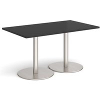 Click to view product details and reviews for Monza Rectangular Dining Table With Flat Round Brushed Steel Bases 1400mm X 800mm Black. Click to view product details and reviews for Monza Rectangular Dining Table With Flat Round Brushed Steel Bases 1400mm X 800mm Black.