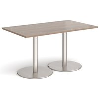 Click to view product details and reviews for Monza Rectangular Dining Table With Flat Round Brushed Steel Bases 1400mm X 800mm Barcelona Walnut. Click to view product details and reviews for Monza Rectangular Dining Table With Flat Round Brushed Steel Bases 1400mm X 800mm Barcelona Walnut.