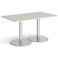 Click to view product details and reviews for Monza Rectangular Dining Table With Flat Round Brushed Steel Bases 1400mm X 800mm Light Grey. Click to view product details and reviews for Monza Rectangular Dining Table With Flat Round Brushed Steel Bases 1400mm X 800mm Light Grey.