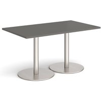 Click to view product details and reviews for Monza Rectangular Dining Table With Flat Round Brushed Steel Bases 1400mm X 800mm Onyx Grey. Click to view product details and reviews for Monza Rectangular Dining Table With Flat Round Brushed Steel Bases 1400mm X 800mm Onyx Grey.