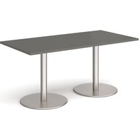 Click to view product details and reviews for Monza Rectangular Dining Table With Flat Round Brushed Steel Bases 1600mm X 800mm Onyx Grey. Click to view product details and reviews for Monza Rectangular Dining Table With Flat Round Brushed Steel Bases 1600mm X 800mm Onyx Grey.