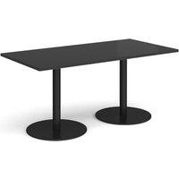 Click to view product details and reviews for Monza Rectangular Dining Table With Flat Round Black Bases 1600mm X 800mm Black. Click to view product details and reviews for Monza Rectangular Dining Table With Flat Round Black Bases 1600mm X 800mm Black.