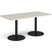 Click to view product details and reviews for Monza Rectangular Dining Table With Flat Round Black Bases 1600mm X 800mm Light Grey. Click to view product details and reviews for Monza Rectangular Dining Table With Flat Round Black Bases 1600mm X 800mm Light Grey.