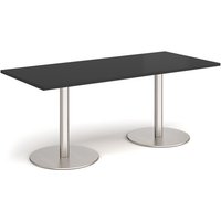 Click to view product details and reviews for Monza Rectangular Dining Table With Flat Round Brushed Steel Bases 1800mm X 800mm Black. Click to view product details and reviews for Monza Rectangular Dining Table With Flat Round Brushed Steel Bases 1800mm X 800mm Black.