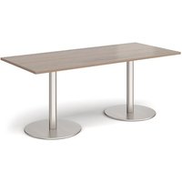 Click to view product details and reviews for Monza Rectangular Dining Table With Flat Round Brushed Steel Bases 1800mm X 800mm Barcelona Walnut. Click to view product details and reviews for Monza Rectangular Dining Table With Flat Round Brushed Steel Bases 1800mm X 800mm Barcelona Walnut.