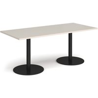 Click to view product details and reviews for Monza Rectangular Dining Table With Flat Round Black Bases 1800mm X 800mm Light Grey. Click to view product details and reviews for Monza Rectangular Dining Table With Flat Round Black Bases 1800mm X 800mm Light Grey.