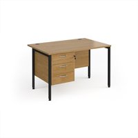 Click to view product details and reviews for Office Desk Rectangular Desk 1200mm With Pedestal Oak Top With Black Frame 800mm Depth Maestro 25 Mh12p3ko. Click to view product details and reviews for Office Desk Rectangular Desk 1200mm With Pedestal Oak Top With Black Frame 800mm Depth Maestro 25 Mh12p3ko.